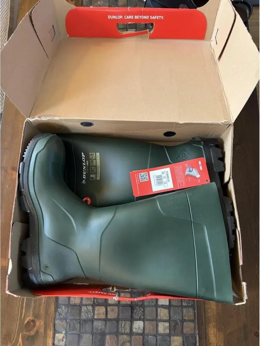 Dunlop Purofort FieldPRO Waterproof Work Boots Mens size 11
